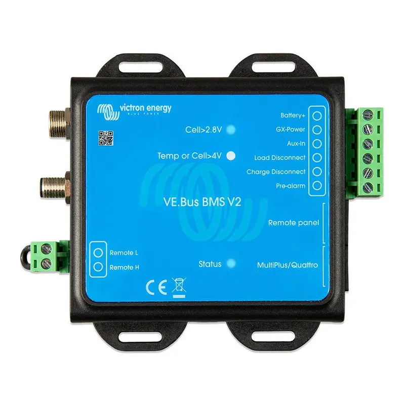 Victron Ve.Bus Bms V2 For Lifepo4 Batteries (12–48V Dc), Compatible With All Ve.Bus & Gx Devices (Bms300200200) 1