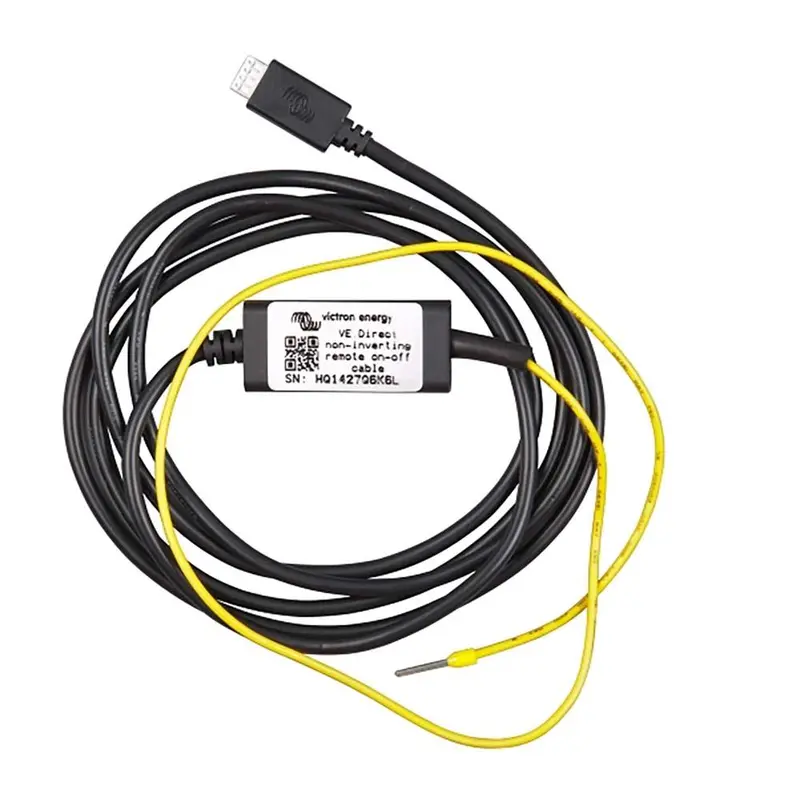 Victron Ve.Direct Non-Inverting Remote On/Off Cable — Compatible With Bluesolar & Smartsolar Mppt Controllers (Ass030550320) 1