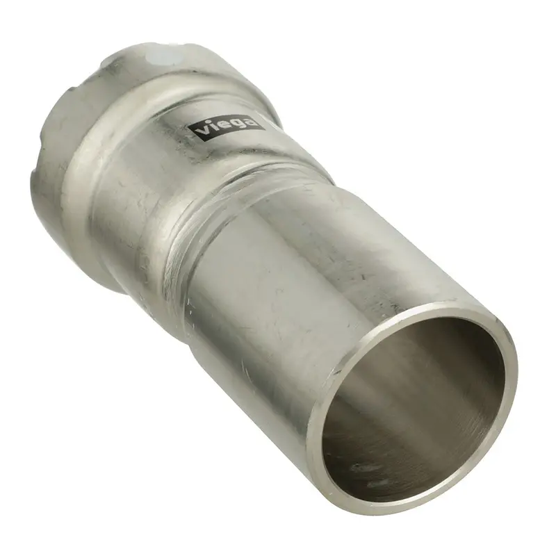 Viega Megapress 316 Stainless Steel Fkm Reducer Fitting – 1.5 In X 0.75 In Ips 1