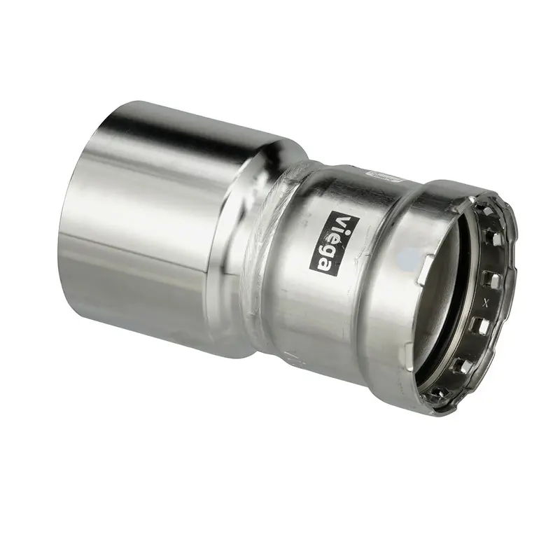 Viega Megapress 316 Stainless Steel Fkm Reducer Fitting – 4" × 3" Ips [98355] 1