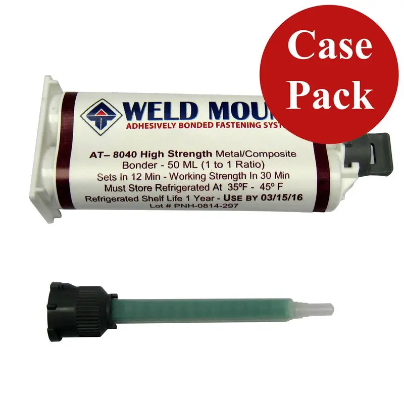Weld Mount No-Slide Metal & Composite Bonder Adhesive – Case Of 10 | 804010 1
