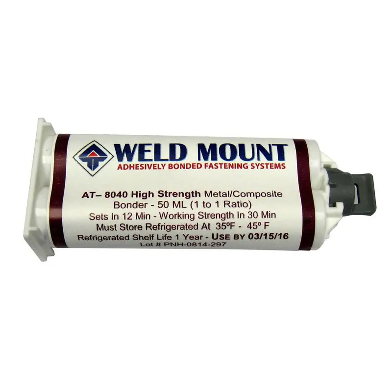Weld Mount No-Slide Metal & Composite Bonder Adhesive – Single Unit | 8040 1