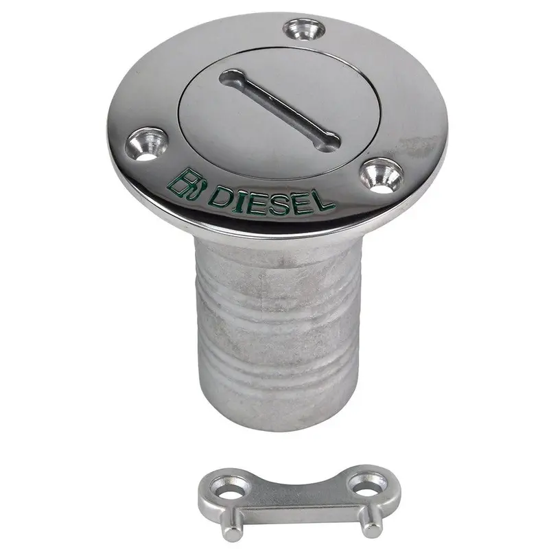 Whitecap 2-Inch Diesel Hose Deck Fill Assembly [6395C] 1