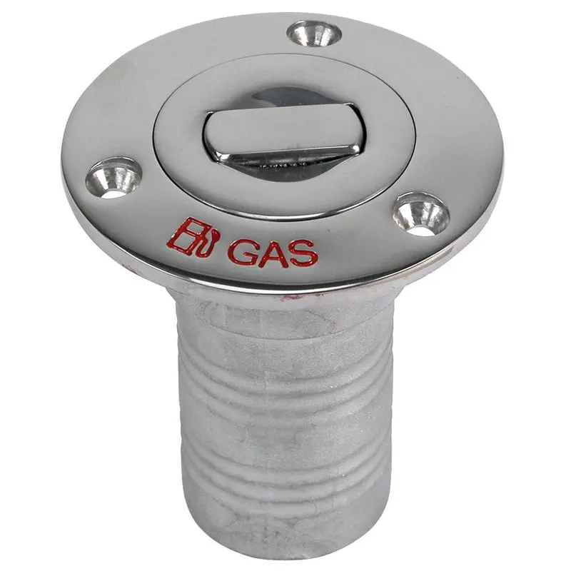 Whitecap Bluewater Push-Up Deck Fill – 1-1/2-Inch Gasoline Hose [6993Cblue] 1