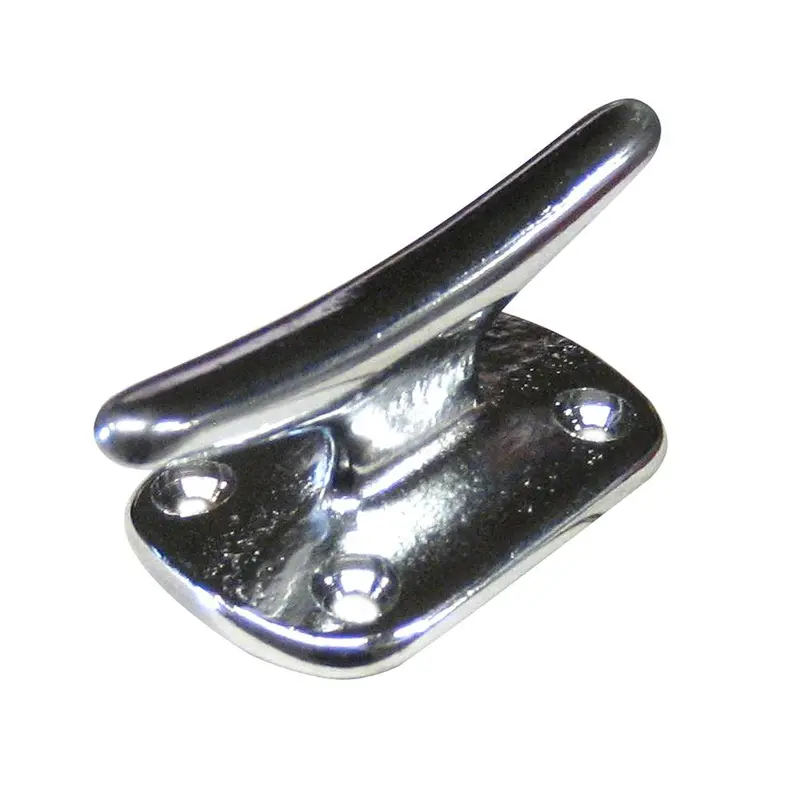 Whitecap Chrome-Plated Brass Fender Cleat – 2-Inch Size [S-0976C] 1