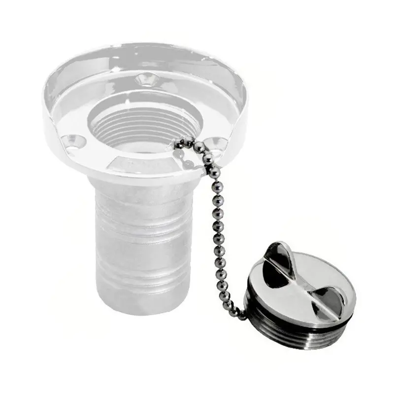Whitecap Replacement Cap And Chain For 6001 Gas Fill Port [6002] 1