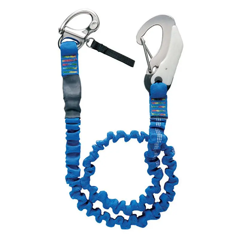 Wichard Adjustable Elastic Tether – Quick-Release Design With Dual Hook Attachment (Model 7007W) 1