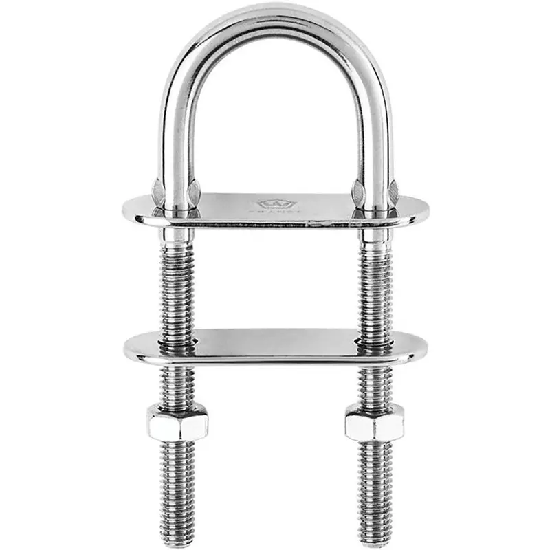 Wichard Mini U-Bolt Pad Eye – 6Mm (15/64") – 70Mm (2-3/4") Length – Model 6513W 1