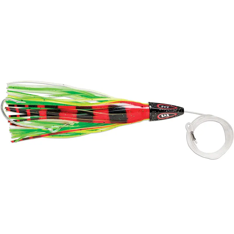 Williamson High-Speed Tuna Catcher Rigged Lure – 7.5" Rasta Color 1
