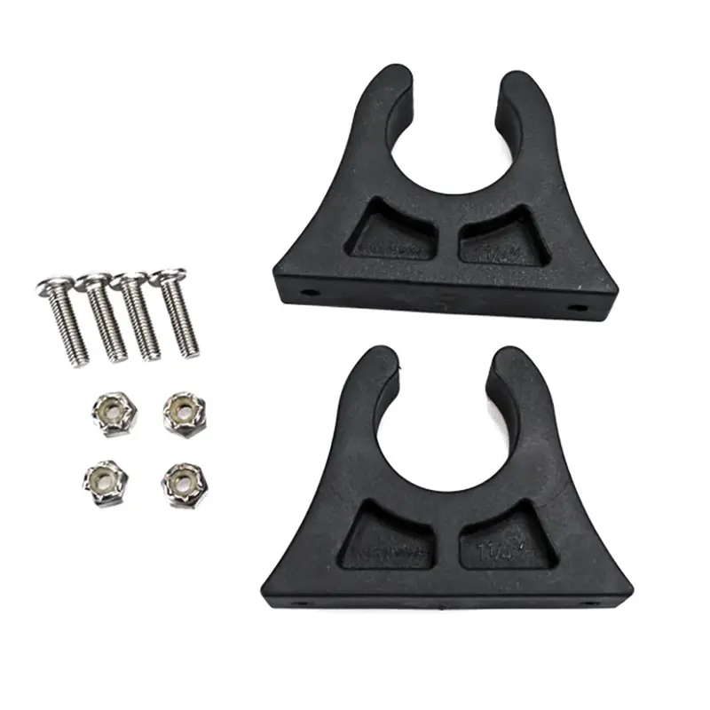 Yakgear Molded Paddle And Pole Clip Kit — 1-1/4-Inch Heavy-Duty Clips [Mpc] 1